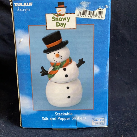 Zulauf design Snowman Salt and Pepper shaker set🌹 - Picture 6 of 7